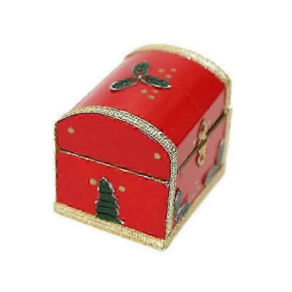 1:12 Miniatyr Julklappsask Dockskåp Diy Dockhus Dekor Tillbehör Hr[D]