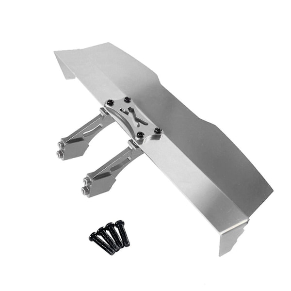 RC Biltillbehör Metall Bakre Vinge För MJX Hyper Go 16207 H16PL Bakspoiler Vinge[D] silver