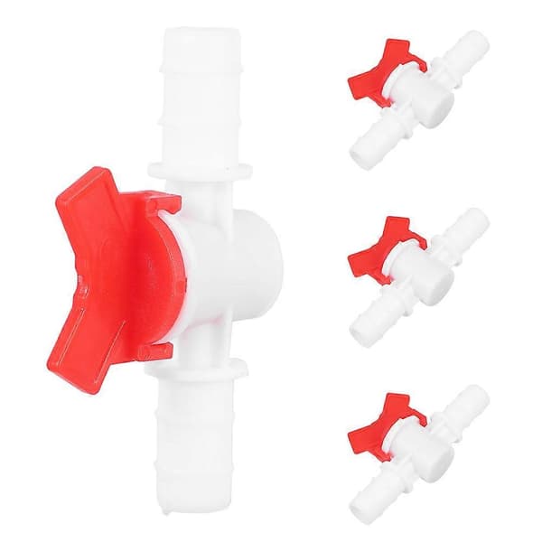 Vattenrör Snabbkoppling Plastslang Snabbkopplingsventil För Industriellt Bruk 4st[D] Multi 10.10X5.60X2.30CM