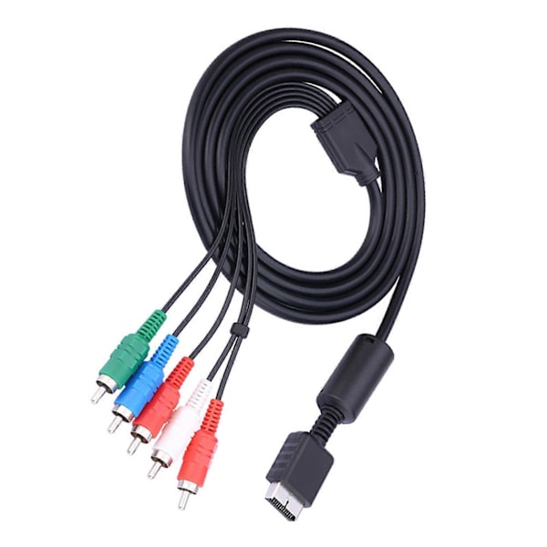 AV Multi-utgangskabel for komponentvideo og lyd for PlayStation 2 og PlayStation 3