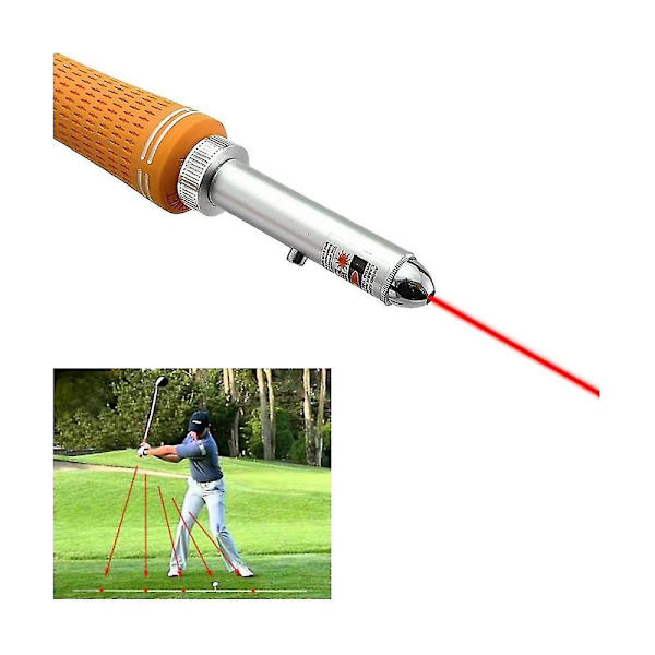 Golf Swing Corrector Plane Trainer Golf Swing-plane Träningshjälp Golf Pointer Spot Direction[D]
