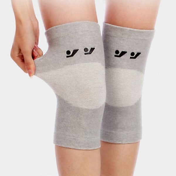1 st Andningsbar Knäskydd Elastisk Bambukol Knästöd Skydd Pad Omslag Knäskydd -[D] Multicolor XXL
