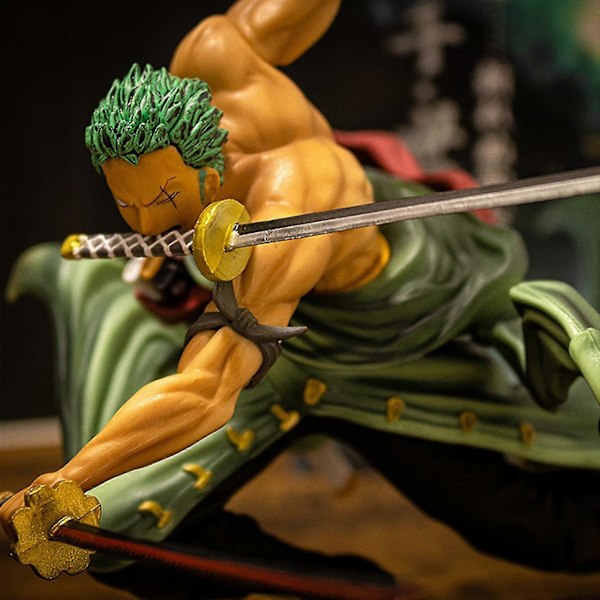 Figurin Allbiz One Piece Modell 26cm - Tre Tusens Verden Roronoa Zoro