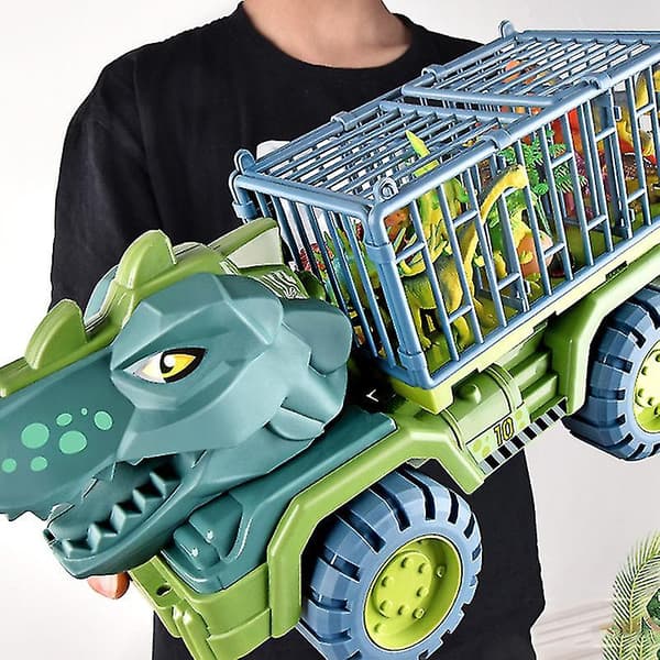 Autolelu Dinosaurus Kuljetusauto Lelukuorma-auto Vetoauto Lelulelu A5