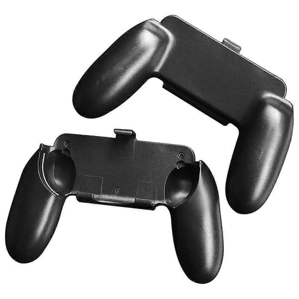 2-pack Små handtag Handgrepp NS-spelhandtag Hållbart handtag Kontrollergrepp Kit för Switch-konsolhandtag Kit Handtagshållare Black