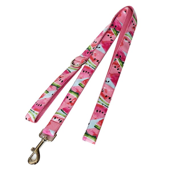 Watermelon Dog Collar Scarf Belt Set Suitable For Medium Size Girl Dog Cat Dog Outdoor Training