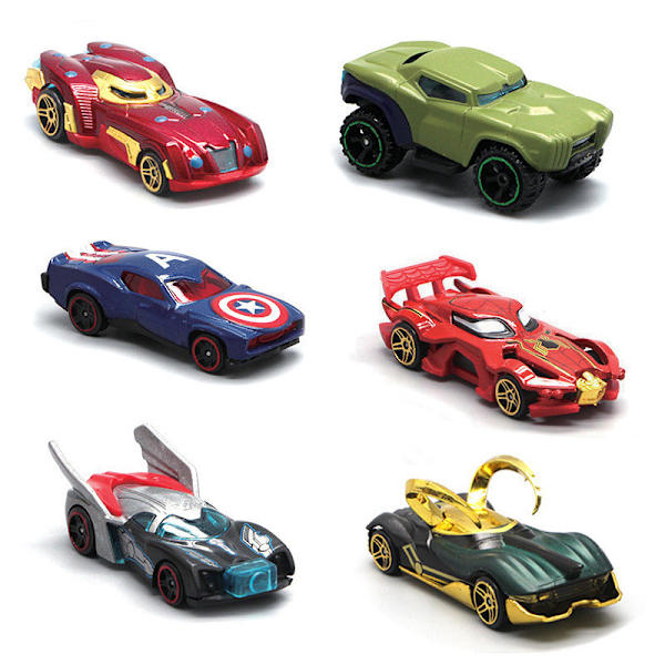 7-pak Lightning McQueen Jackson Storm K Onkel Truck Diecast Yuan Avengers♢