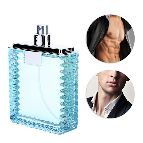 Bærbar mannlig langvarig lett duft gentleman flaske 100ml