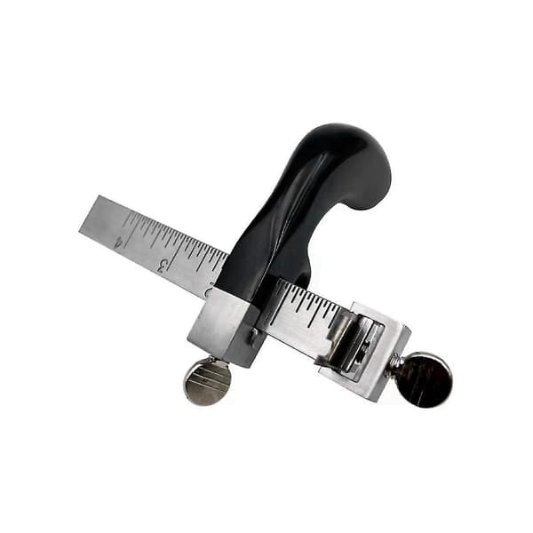 Beltekuttersett DIY Aluminiumskaft Beltekutter Thong Cutter Thong Divider Verktøy Kuttebånd