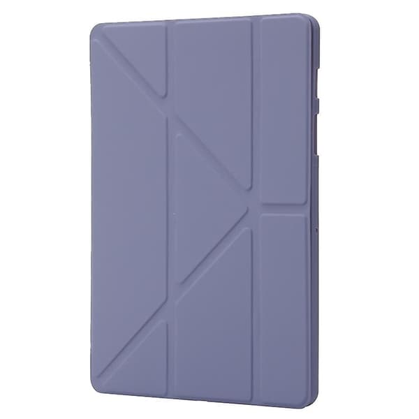 Deformation Silikon Läderfodral för Samsung Galaxy Tab S9 Lavender