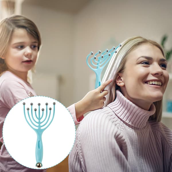 Hodebunnsmassasjer Protable Håndholdt SPA Hodemassasjer for dyp avslapning stress