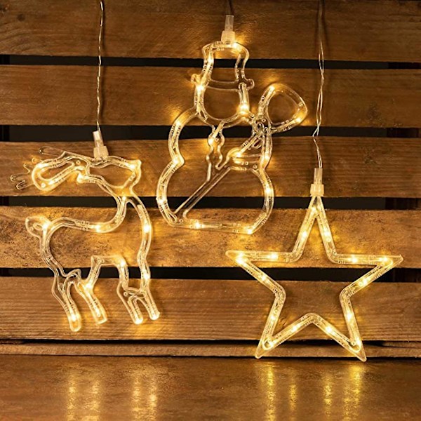 Christmas Decorations Indoor Christmas Lights Led Pointed Light String Wedding Christmas Decoration 3pc