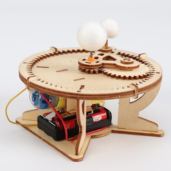 Børns DIY Sol Måne Jord Geografisk Model Videnskab Eksperiment Legetøjssæt Børns Videnskabslegetøj