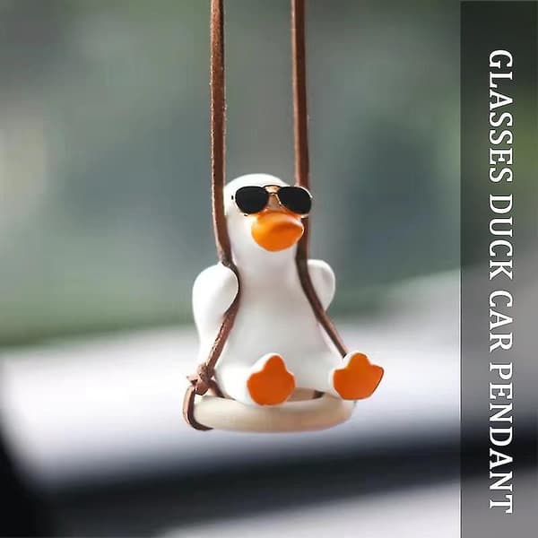 Lille Ande Svingbil Vedhæng Dekoration Duck B