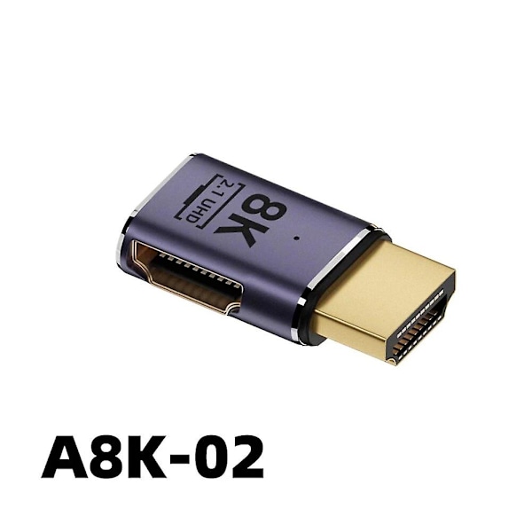 8K 60Hz HDMI 2.1 Kabeladapter Hunn til Hunn Konverteringskabel for HDTV PS4 PS5 Bærbar PC 4K HDMI Forlengelseskabel Hunn til Hunn Konverter ~27574