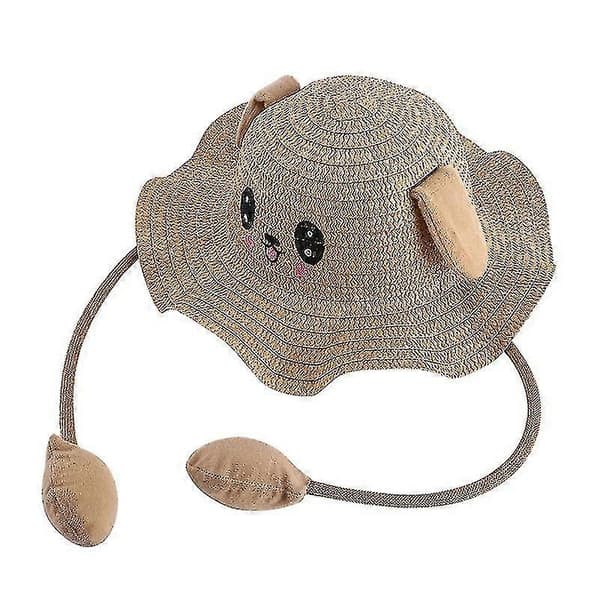 Sommarhatt för barn med rörliga öron BLUE