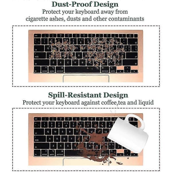 Ultyndt tastaturbeskyttelse til MacBook Air 13-tommer 2020-model