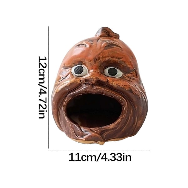 Halloween Ljusstake Dekoration Påsk Dekoration Pumpa Lykta Hus Helig Träram B