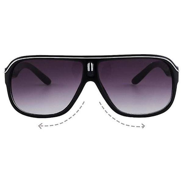 Retro Neliömäiset Polaroidit Aviator Aurinkolasit Naisille Miehille 70-luku Vintage Kaksoissilta Aurinkolasit No 1
