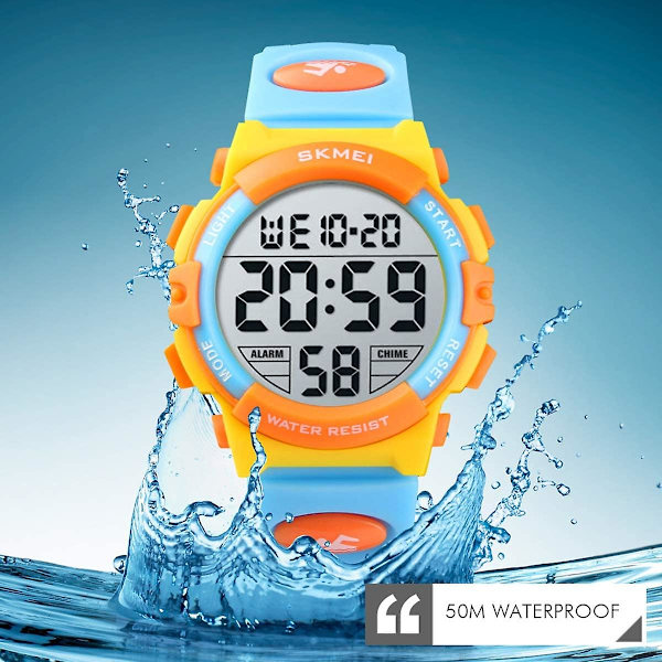 Boys watch with sale light