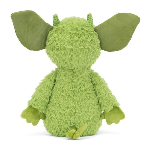 Grizzo Gremlin Grå-Grön Sprite Söt Docka, 30*10*9cm