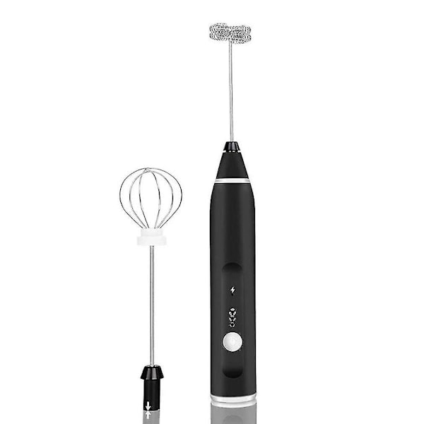 1 stk Bærbar USB-lader Elektrisk Melkeskummer Eggpisker Visp Eggpisking|Melkeskummere