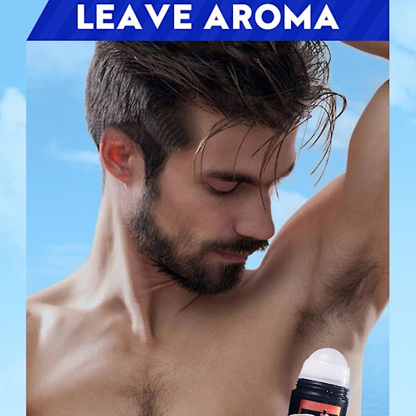 Rullande Parfym för Män, Bärbar Antiperspirant Deodorantdoft för Utomhusresor Earth