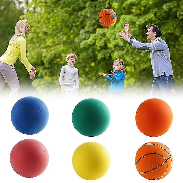 Nyaste tysta basketboll inomhusträning skumboll obelagd högdensitet bästsäljande artiklar Yellow no.3