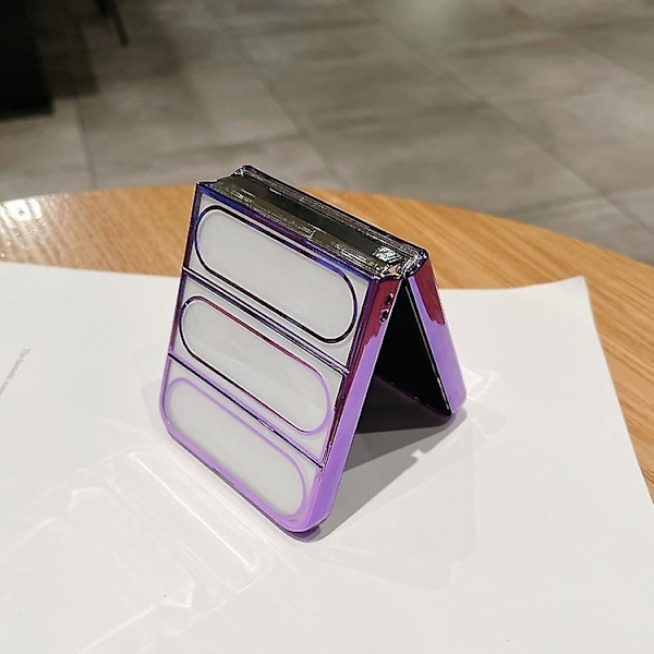 Samsung Galaxy Z Flip5:lle tarkoitettu sähköpinnoitettu Tpu-suojakuori Silver