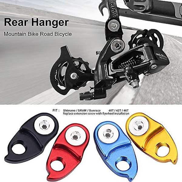 Aluminium Derailleur Hanger til Mountainbike Bagskifter og Stel