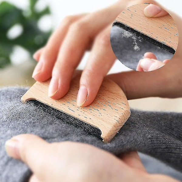 Træ Epilator Sweater Tøj Shaver Stof Tøj Sweater Lint Fjerner Manuel Bærbar Træ Lint Trimmer Kam Shaver