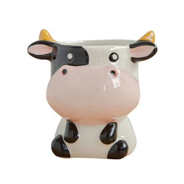 Animal Pot Keramik Krukväxt Kruka Kaktus Krukväxt Bonsai Krukor Set