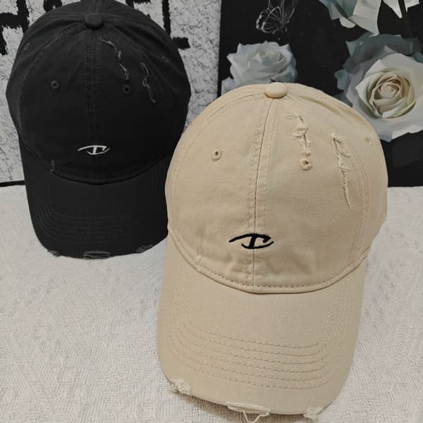 D-formet baseballkasket, moderigtig kasket Off-white