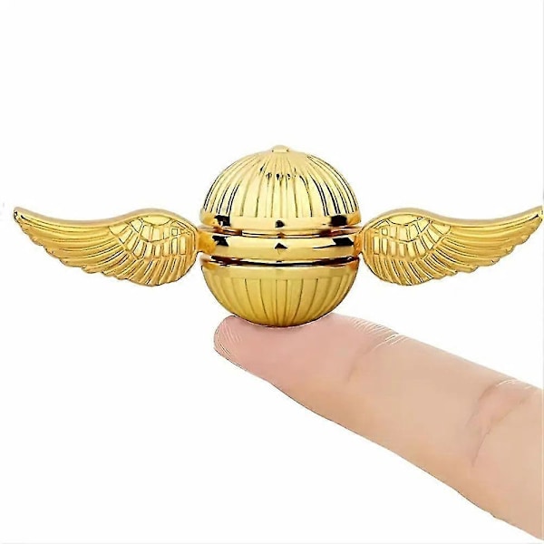 Harry Potter Fidget Spinner Magisk Kraftkula Ångest Sensorisk Leksak Finger Snurrande Stressavlastning Presenter För Barn & Vuxna Metall Rastlös Skrivbordsdekoration Gold
