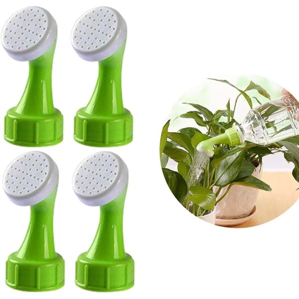 4pcs Bottle Cap Sprinkler, Vase Kettle Shower Head Gardening Tools