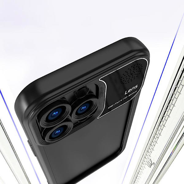 Mjukt silikonfodral för iPhone 14 Pro med aromaterapi-tablett Grey
