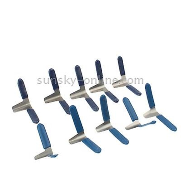 Aircraft Clip 10 Packs (blue)