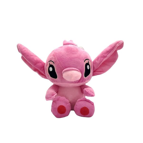Stitch Plysjdyr Myke Utstoppede Gavedukker for Barn Gutter Jenter Pink