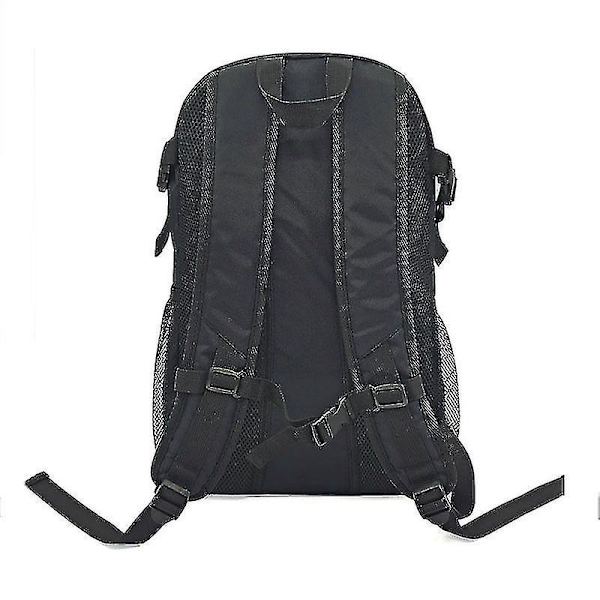 Basketball Ryggsekk Stor Sportsbag Med Separat Ballholder & Skosrom, Best For Basketball, Fotball RED