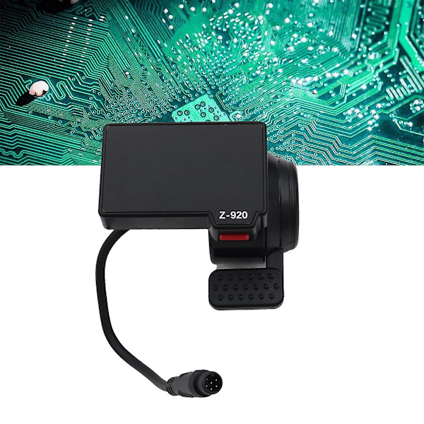 Z-920 LCD Display Instrumentpanel 6-Pin med Gasreglage för Elscooter Ersättningstillbehör