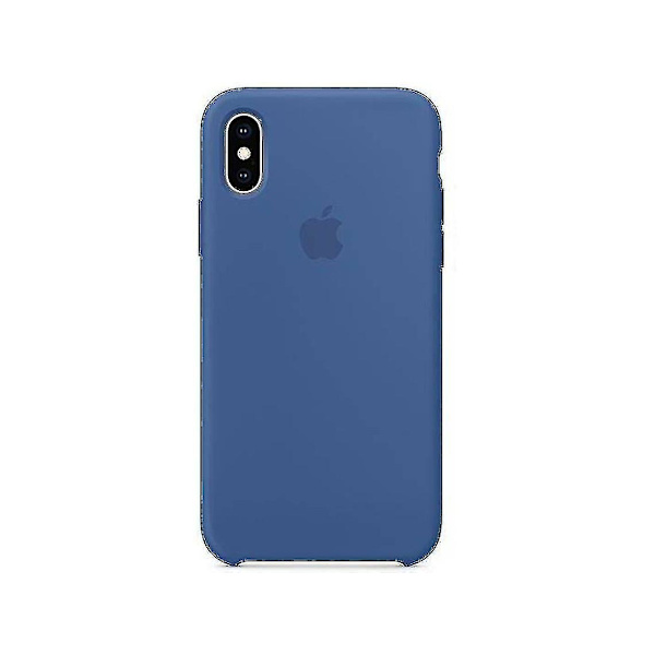 Silikonfodral för iPhone X & iPhone Xs Dark Blue