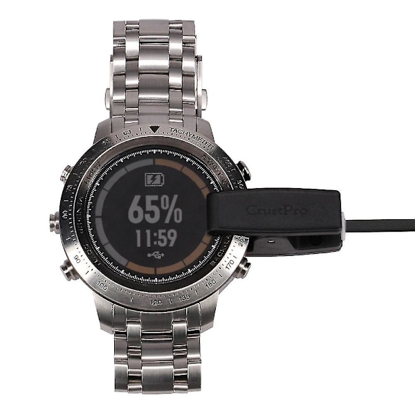 USB Data Opladnings Cradle Kabeloplader Til Garmin Fenix Chronos Sport Ur