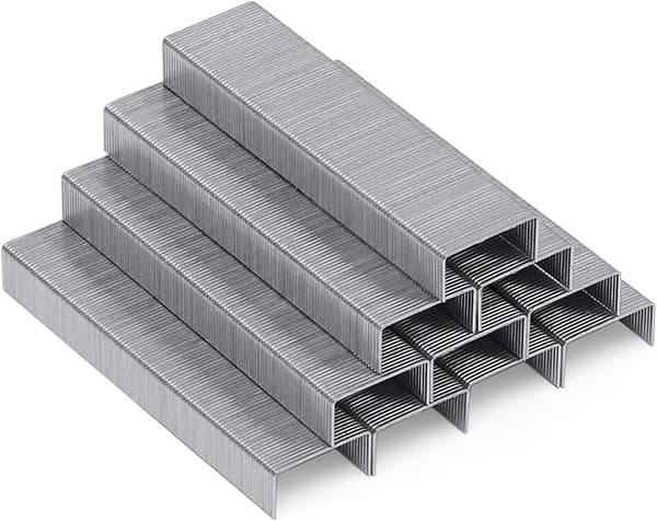 Amazon Basics Häftapparat med 1000 Häftklamrar, Svart, 1-pack