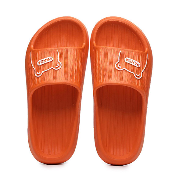 Simple Soft Sole Slippers Non-slip Open Toe Eva Shower Sandals For Summer