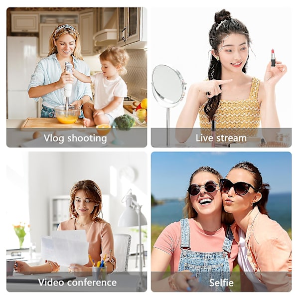 Smartphone Vlog Kit Mini LED Videolys