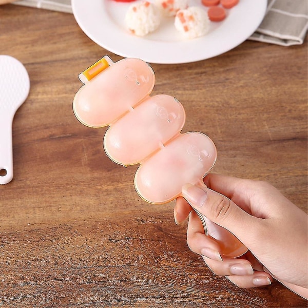 Baby Rice Ball Form Shakers Frokost Diy Sushi Maker Form Køkkenværktøj