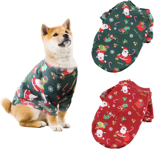 2-pack Hundjultröjor