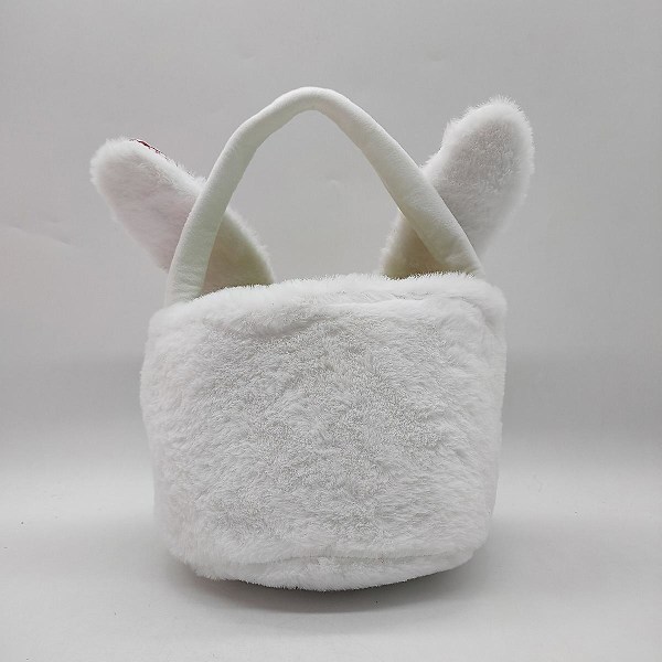Plush Ku Easterkurv - Ku Easterkurv Plussjedoll White rabbit