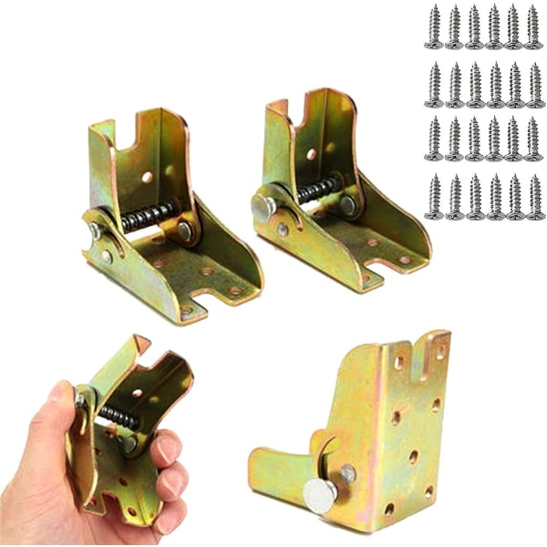 4 Pack Folding Extension Brackets For Work Table Legs Colorful Locking Hinge For Folding Leg Support