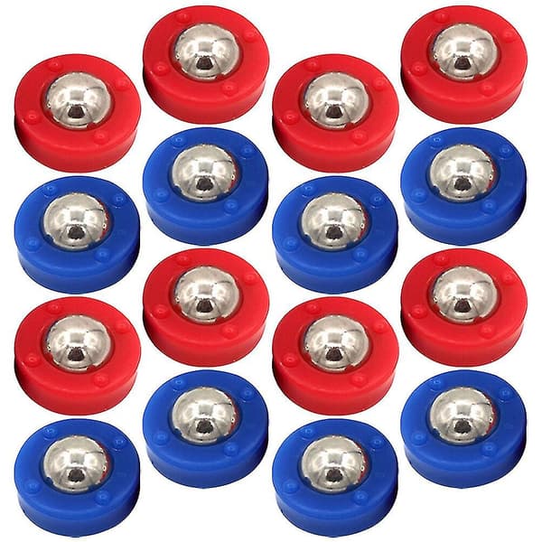 24 stk Mini Shuffleboard Bordspillruller Kuler Shuffleboard Curling Utstyrsutskifting